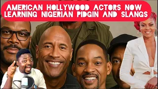 Best American Hollywood Actors Are Now Learning Nigerian Pidgin And Popular Slangs 
