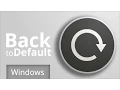 Sublime Text - Reset back to Default Windows