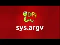 sys argv in Python