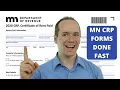 Finish Your MN CRP Forms FAST