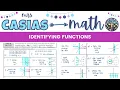 Identifying Functions Algebra 1 Lesson