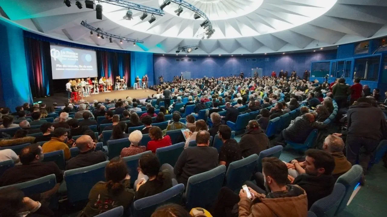 CLIMAT : LE NOUVEAU DÉFI DE L'HUMANITÉ - Meeting à Caen - J.-L. Mélenchon et M. Aubry