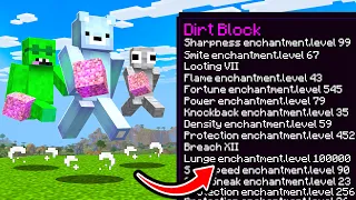 Minecraft, But Jumping Enchants EVERYTHING...
