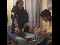 gets a tattoo