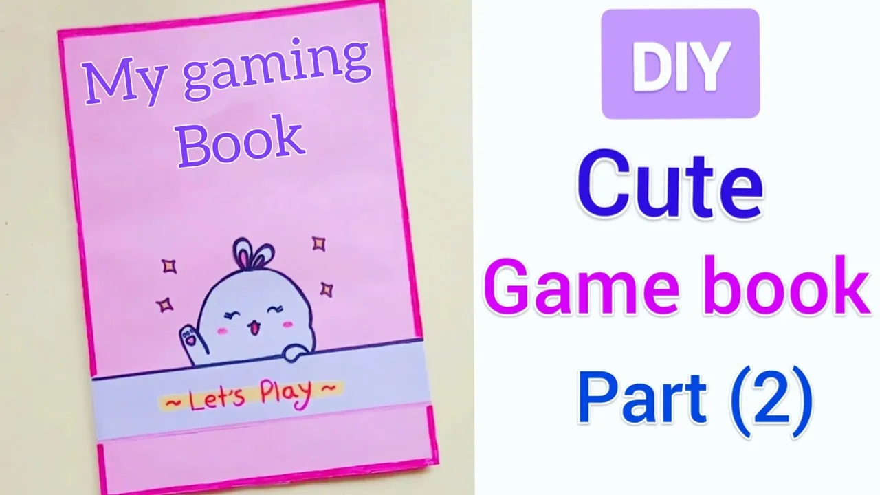 10 Paper Games in a book / DIY Cute Gaming Book / How to make paper gaming book | DIY Paper games 10 Paper Games in a book / DIY Cute Gaming Book / How to make paper gaming book | DIY Paper games
