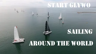 Start of the GLYWO500 Around the World rally – Sailing Greatcircle (ep.226)