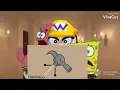 bfdi auditions editied wario SpongeBob running gif bfb