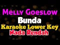 Lagu Melly Potret - Bunda Karaoke Lower Key Nada Rendah