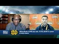Ian Book on the culture at Notre Dame and how it prepared him for the NFL