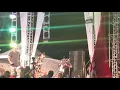 Fay-Ann Lyons dives into the crowd at Army fete