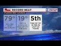 Record heat in Atlanta to end February