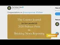 Courier-Journal celebrates Pulitzer Prize win