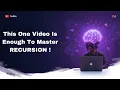 The Most Beautiful Explanation of Recursion Ever What Is Recursion What Are Function Calls