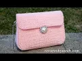 How to Make a Plastic Canvas Bag - Purse Handbag Clutch