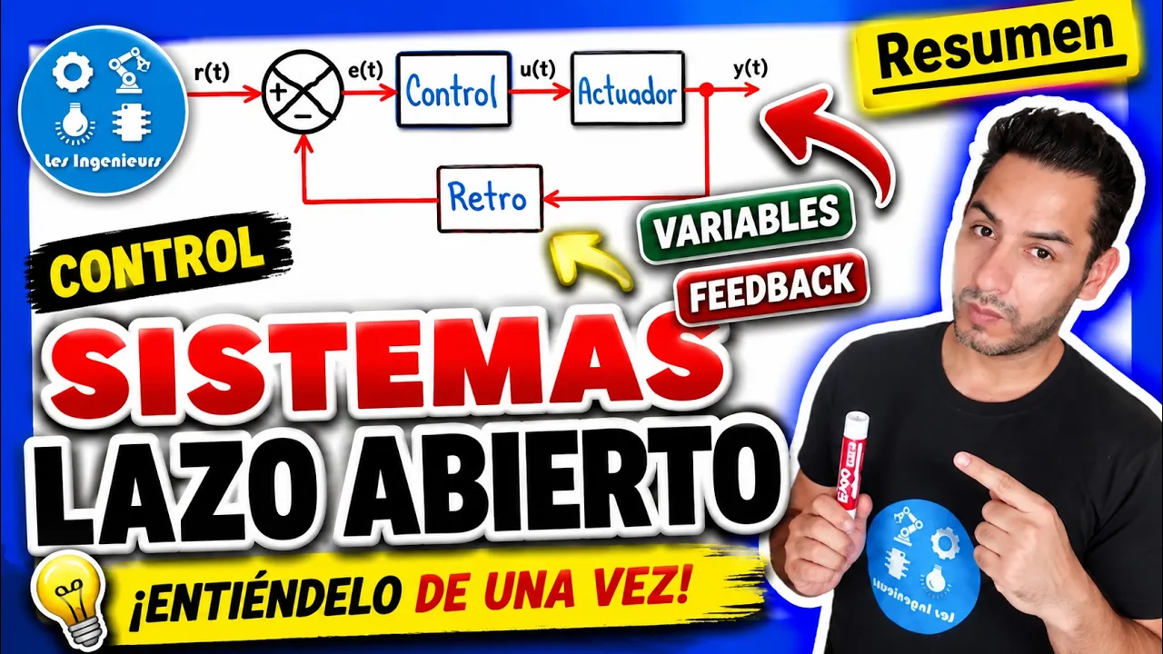✅INTRODUCCIÓN SISTEMAS de CONTROL | LO QUE DEBES SABER💯| Curso TEORÍA del CONTROL