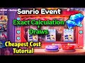Download Lagu Sanrio Draw + Cheapest Cost Tutorial🎀 Watch before spending💎