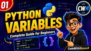 01 Python Variables Tutorial Naming Rules Assignment Dynamic Typing
