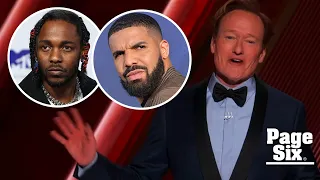 Conan O Brien mentions Drake Kendrick Lamar beef with vicious pedophile joke during Oscars 2025