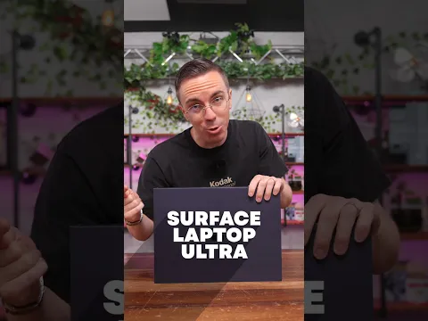 Unboxing the Surface Laptop Ultra!