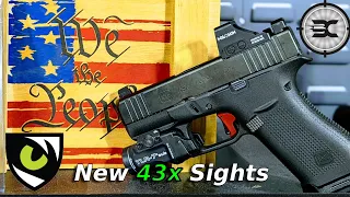 Download Glock 43x mos Night Fision optic height sights install MP3