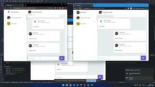 PHP NodeJS React WebSocket Chat