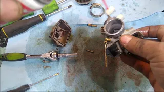 How To Clean a ATV Minibike and Pitbike Carburetor 50cc-125cc
