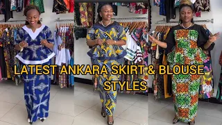 MISHONO MIPYA YA VITENGE YA SKETI NA BLAUZI ZA KANISANI NA OFISINI LATEST CHURCH INSIPIRED LOOKS