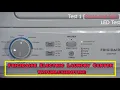 Frigidaire Electric Laundry Center repair - troubleshooting and test mode