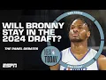 What scouts are saying about Bronny James after the Draft Combine NBA Today