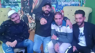 مصطفي الجن بيغني   انا طاحن كارت ابتريل   لايف مع شباب الحضرة الجديدة   اوعي يفوتك   دندنها