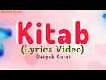 Kitab (Lyrics Video) : MR DUTT FT VIPIN FOJI | KITAB Lyrical Video | Tane Mai Likhu Rani Dil Ki