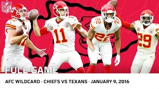 2015 AFC Wild Card Playoffs Chiefs vs Texans NFL Full Game