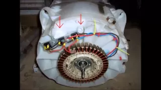 Free power from a recycled washing machine generating enough to live off the grid