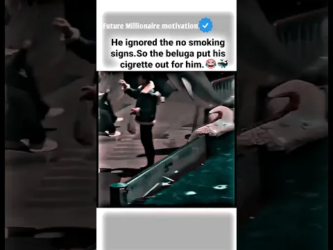 He ignored...😂🐳 motivational status #motivation #whatsappstatus #youtube #attitude