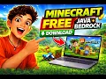 How to Download Minecraft Java Bedrock Edition FREE on 100 Working 2026