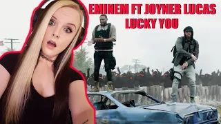 Download Eminem - Lucky You ft. Joyner Lucas REACTION MP3