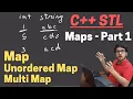 Everything about C STL MAPS - Part 1 Competitive Programming Course Episode 25