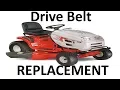 Huskee MTD Lawn Mower Drive Belt Replacement