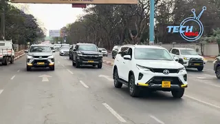 Wicknell Chivhayo hearse convoy halts Harare 