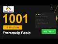 BeeCrowd 1001 C Solution Extremely Basic Step-by-Step