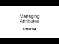 Managing Attributes
