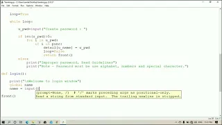 Banking project in python using dictionary - 2