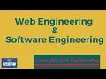 Web Engineering Lecture 01 Cases for Web Engineering Web Engineering Software Engineering