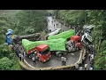 Lagu BARU SAJA TERJADI !!! KEKACAUAN TAK TERBENDUNG, Drama Buruk Truk Super Panjang Lewati Sitinjau Lauik