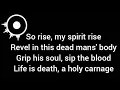 Arch Enemy – Ravenous (2002) || LYRICS VIDEO