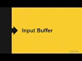 2 2 3 3 Input buffer