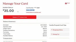 How to Check Balance on Visa or Mastercard Gift Card Online