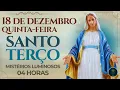 Lagu TERÇO DE HOJE - 18/12/2025 - QUINTA-FEIRA: MISTÉRIOS LUMINOSOS - 04 HORAS