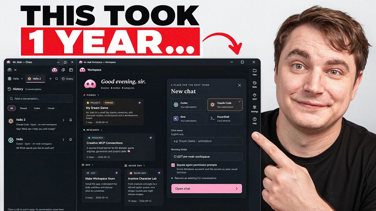 My Full AI Workspace - A Year in the Making, Now Yours for Free: video thumbnail