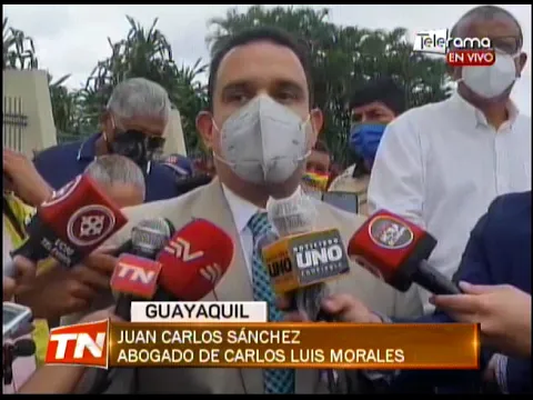 Sepelio del prefecto Carlos Luis Morales en el parque de la Paz